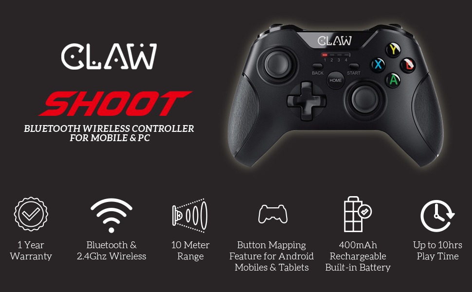 Wireless Gamepad Controller for PC