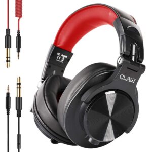 CLAW SM50 Professional Studio Monitoring DJ Headphones with 2 detachable cables